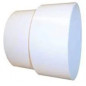 Manguito de PVC blanco Mujer D.100mm Hombre D.93mm.