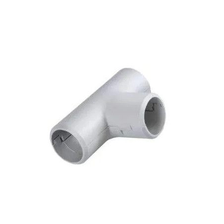 Grey tees for 20mm IRO pipe, 2 pieces