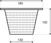 Cesta de skimmer AQUAREVA con asa, 2 piezas