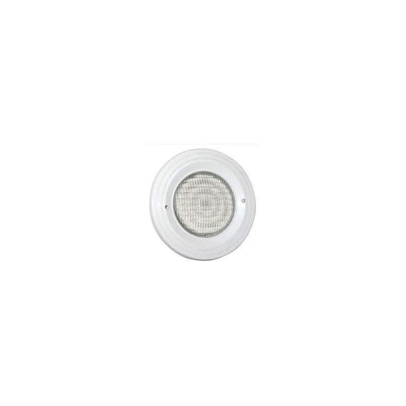 LED spotlight with screw, for installation on liner, concrete, PL07 panel, white