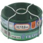 Fil de fer plastifié vert, 0.7 mm, bobine de 50m