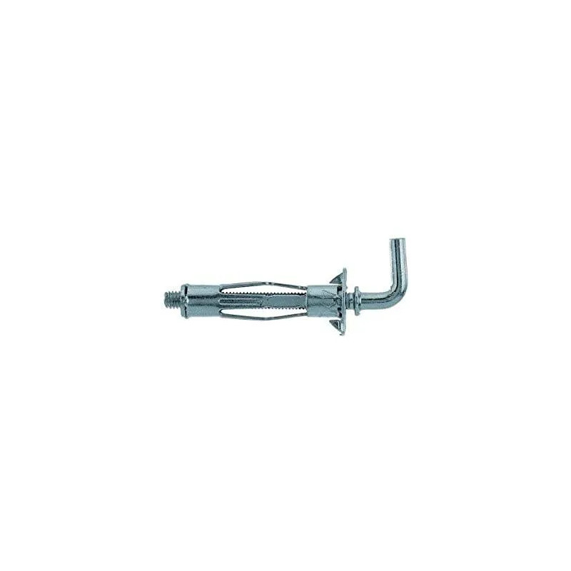 Metal wall plug HM 5x37mm with straight hook 5mm, 4 pieces