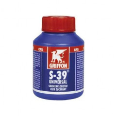 Decapante para soldadura de estaño S-39 UNIVERSAL, con cepillo, 80 ml