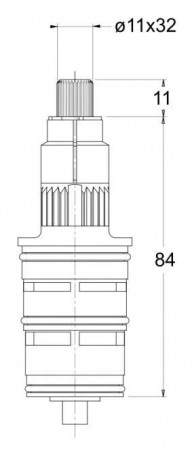 Cartouche thermostatique VERNET