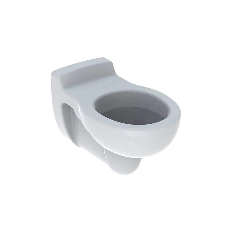 Hanging toilet for children 4 to 7 years, white