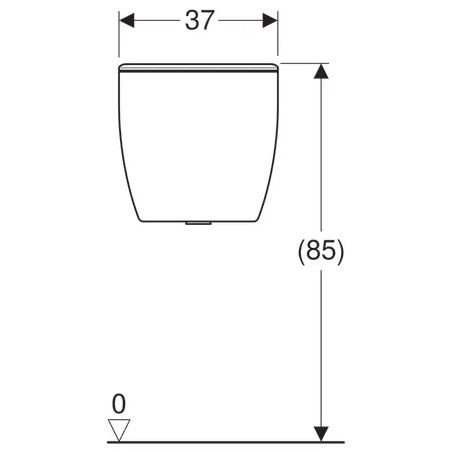 BASTIA WC-Tank 3 bis 6 Liter, 18x37x36.5