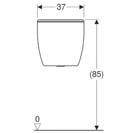 BASTIA WC-Tank 3 bis 6 Liter, 18x37x36.5