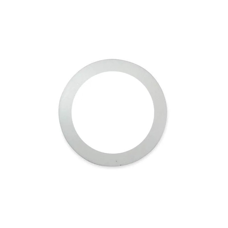 White PE gasket for LIRA sink drain, 109x85x2