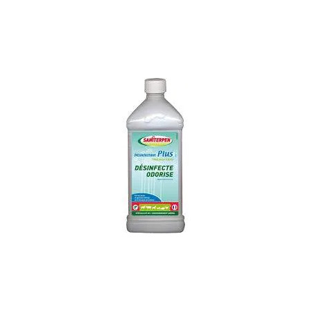 Saniterpen désinfectant plus fraîcheur verte 1 litre 