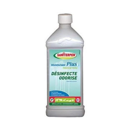 Saniterpen disinfectant plus freshness green 1 litre 