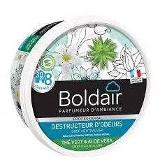 BOLDAIR gel destructor de olores - té verde 300G 