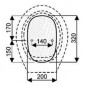 Independent power supply tank with hidden rear outlet