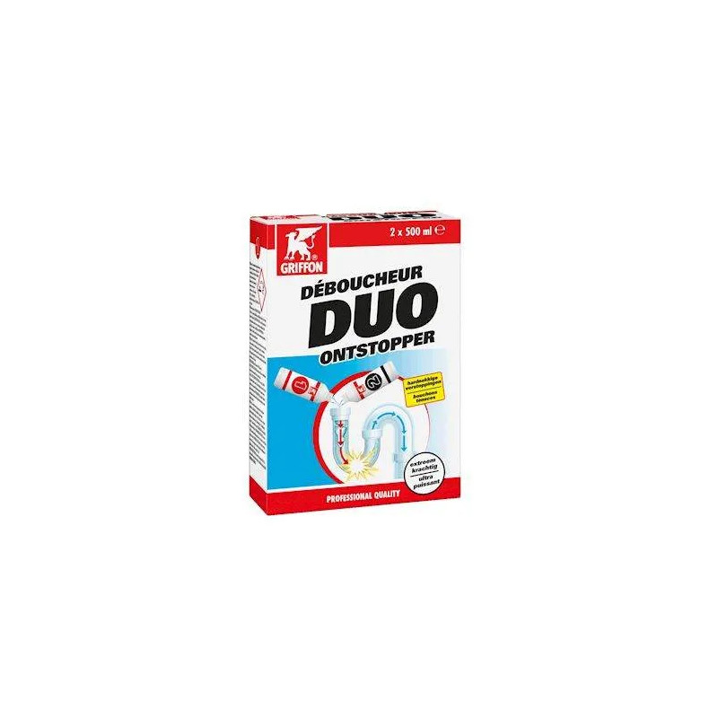 Abflussreiniger DUO 2x 500ml