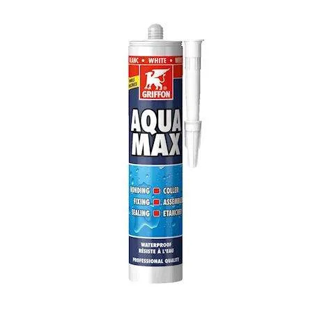 Pegamento de masilla para piscinas AQUA MAX, 425g, blanco