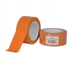 Ruban PVC adhésif orange : 33mx50mm