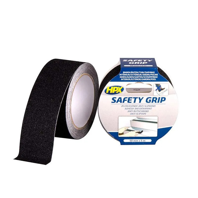 Black anti-slip tape, 50mm x 5m