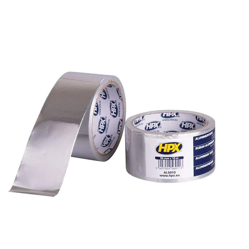 Aluminium tape -30° to +120°C, 50mm x 50m