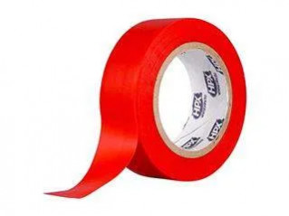 Cinta aislante de PVC TAPE 5200, roja, 15mm x 10m