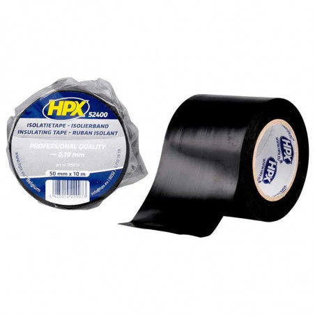 Ruban isolant PVC TAPE 52400, noir, 50mm x 10m