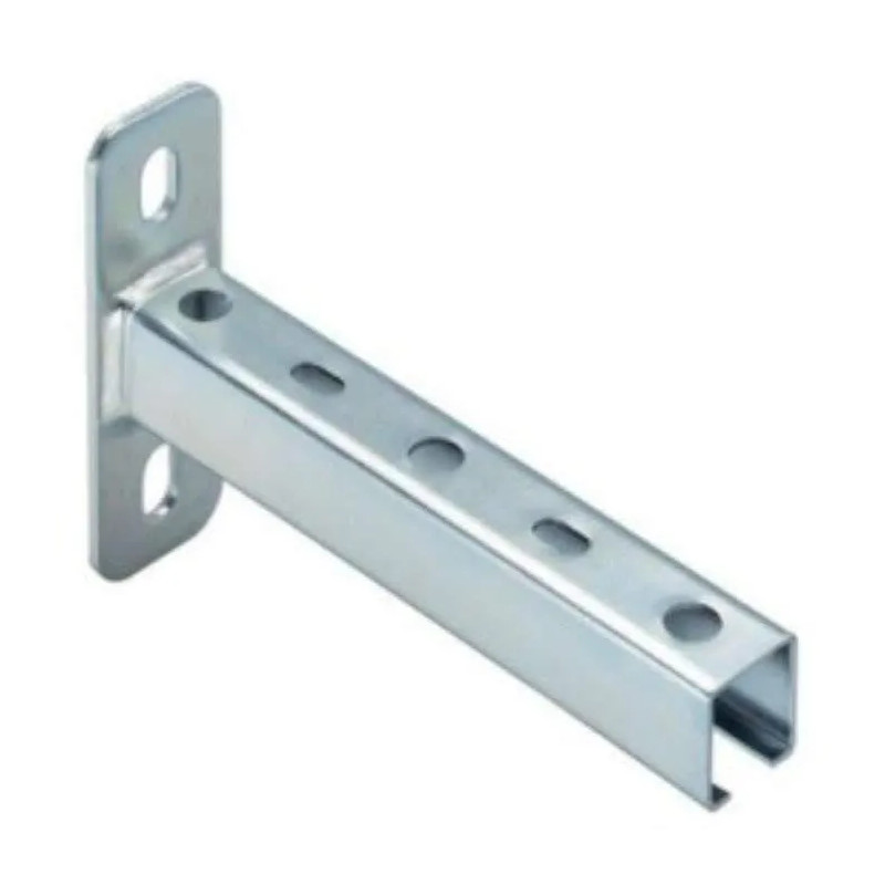 Bracket zinc plated finish 41x41mm, length 500mm