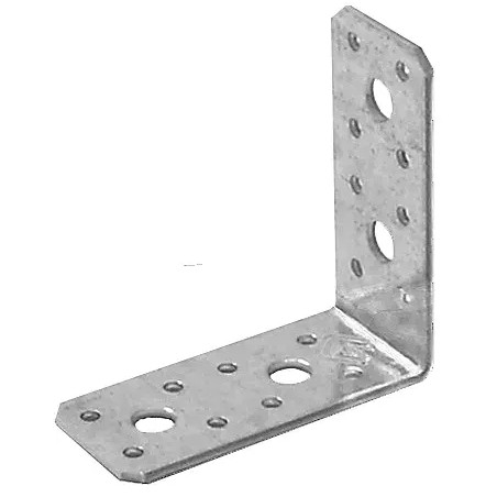 Soporte de montaje de acero galvanizado de 90x90x40 de espesor 3mm