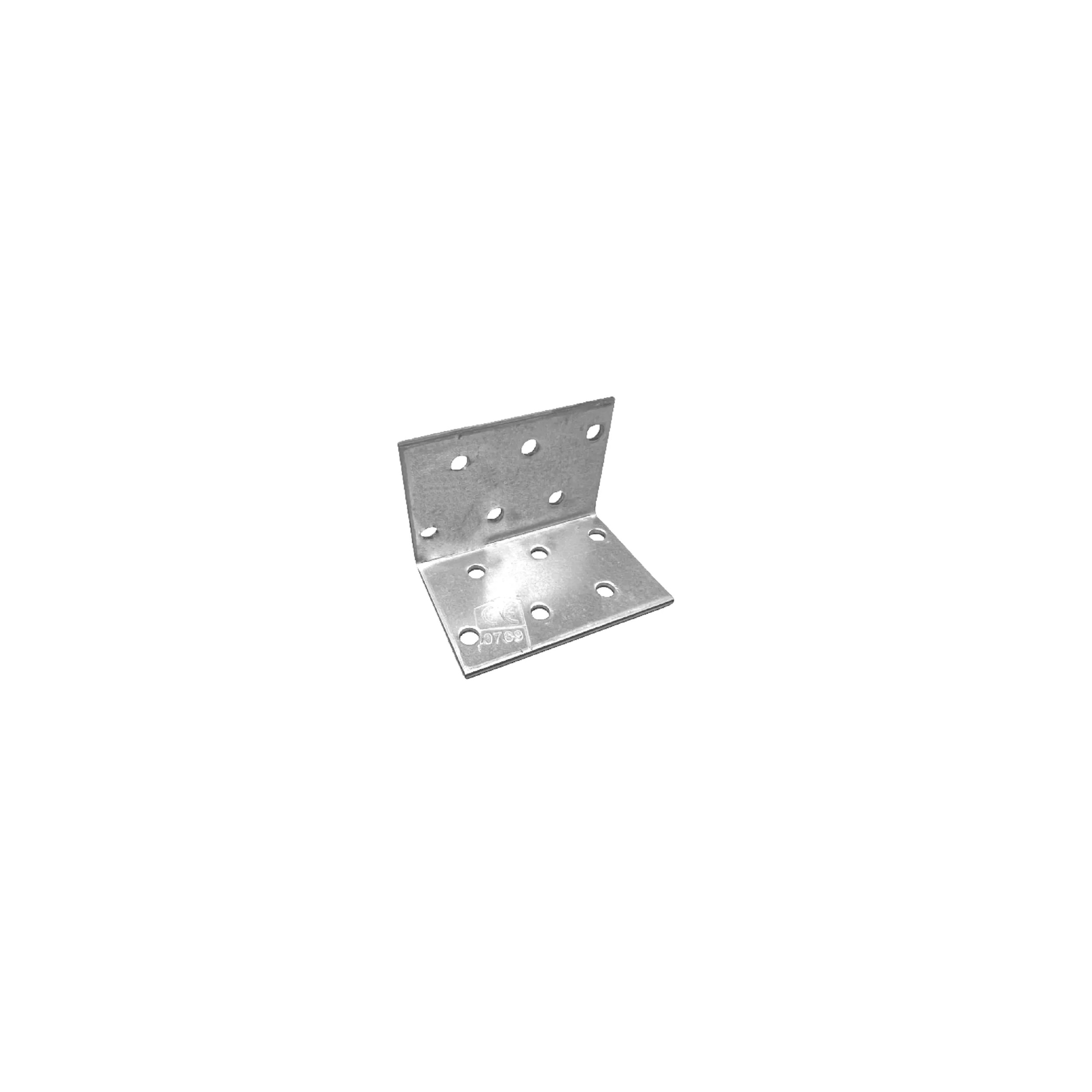 Angolo d\'acciaio galvanizzato 40x40x60, spessore 2mm