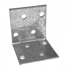 Galvanized steel assembly bracket 40x40x40 thickness 2mm