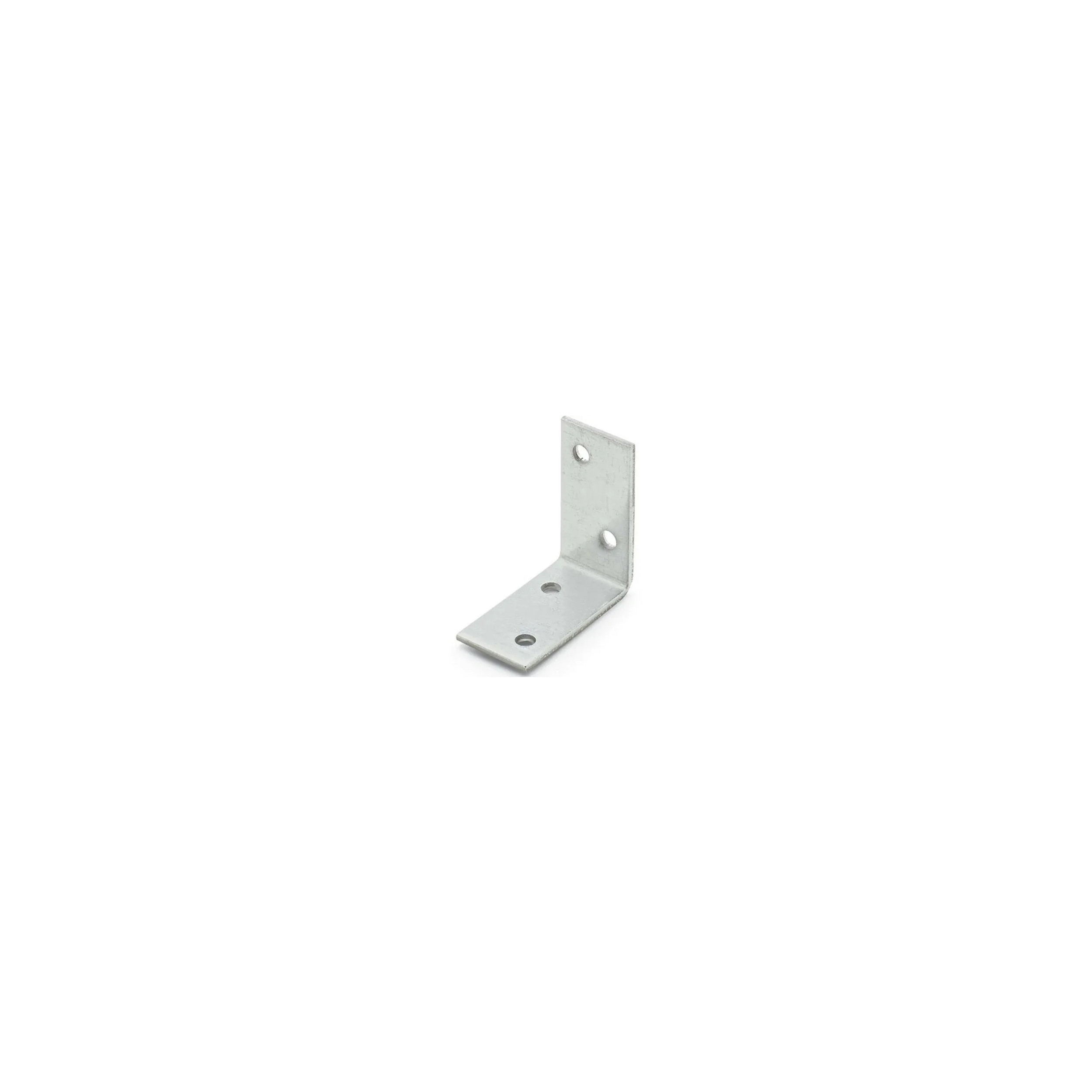 Galvanized steel assembly bracket 40x40x20 thickness 2mm