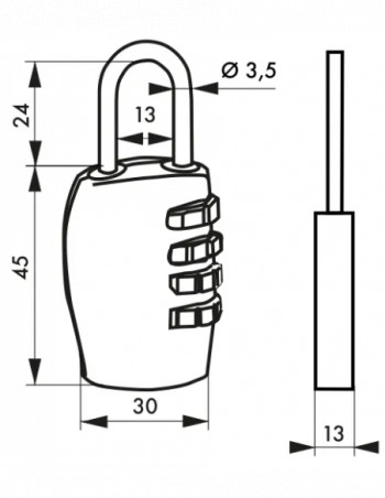 Cadenas BORA BORA 30, combinaison modifiable