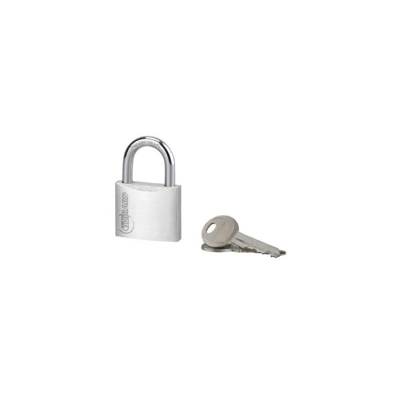 Aluminium padlock maximum 40mm, 2 keys