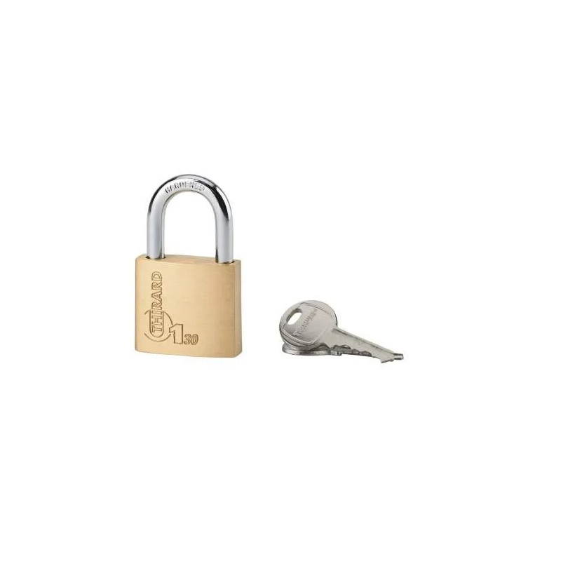 Padlock Type 1, 30mm, steel shackle, 2 keys