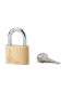 Padlock Type 1, 35mm, steel shackle, 2 keys