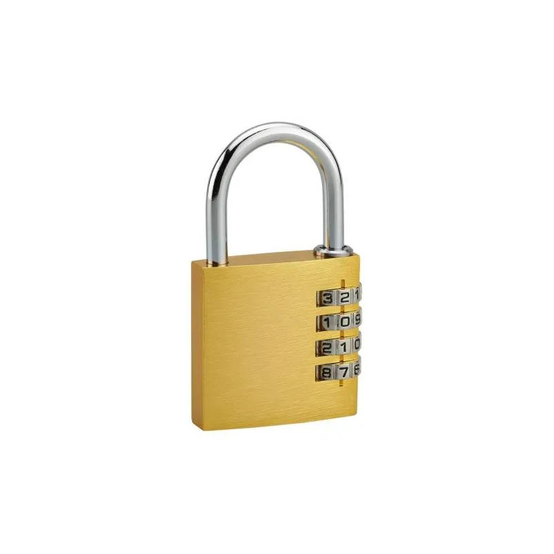 VENUS padlock, 40mm, 4 virol combination