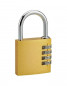 VENUS padlock, 40mm, 4 virol combination