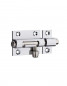 Chrome plated brass bolt 40mm