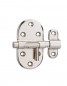 PENE round steel nickel plated bolt, 35mm