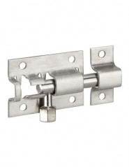 Targette PENE rond inox nickelé, 38mm