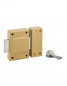 Cylinder lock without knob 40mm, epoxy bronze