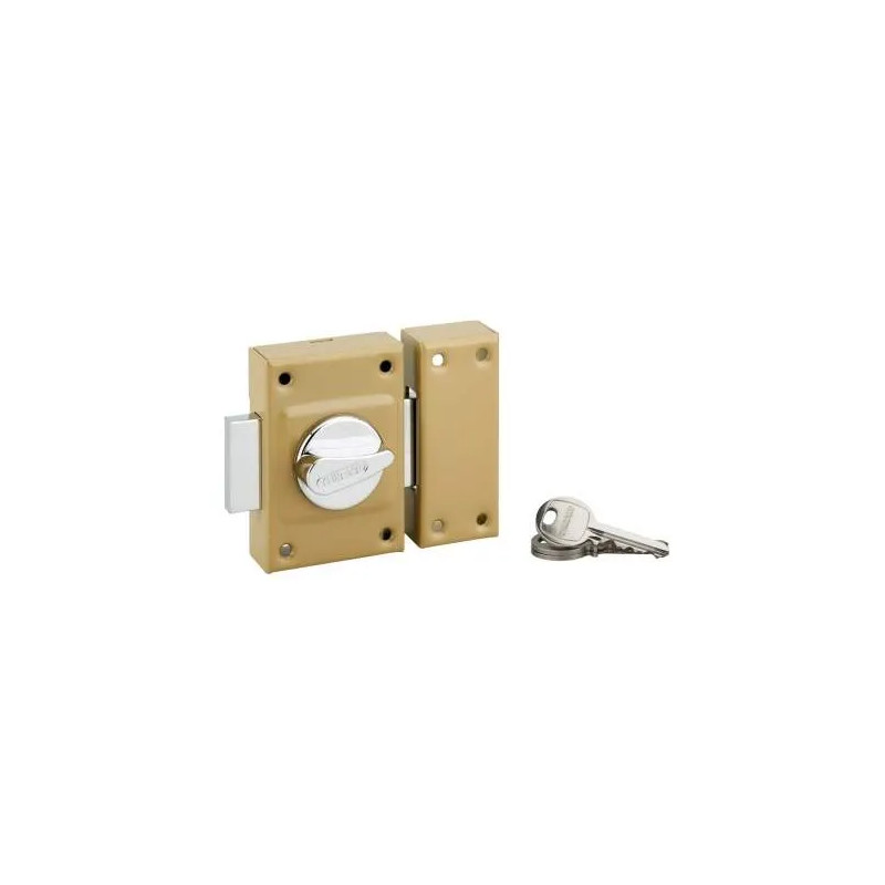 Cylinder lock 40mm, epoxy bronze, 3 keys