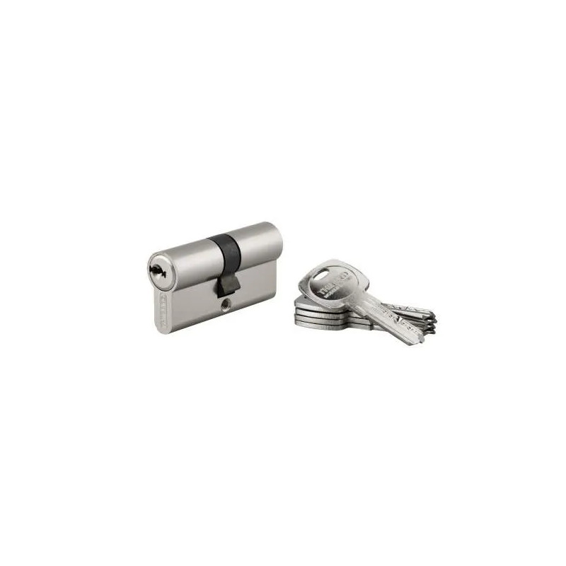 Cylinder PROFILE TRAFIC 6, nickel plated V, 30x30, reversible, 5 keys