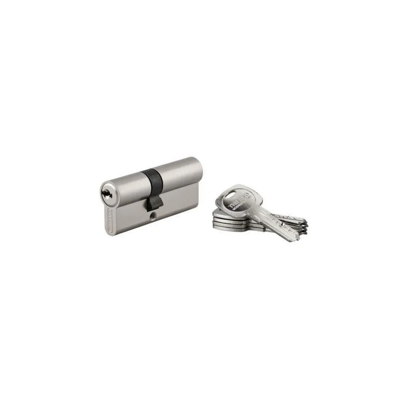 Cylinder PROFILE TRAFIC 6, nickel plated V, 30x40, reversible, 5 keys