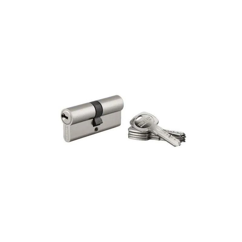 Cylinder PROFILE TRAFIC 6, nickel plated V, 35x35, reversible, 5 keys