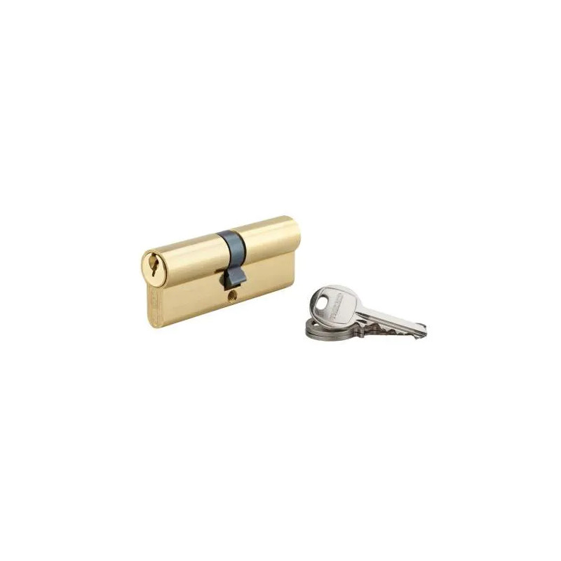 Cylinder PROFILE EUROPEEN, brass, 40x40 mm, 3 keys BB1