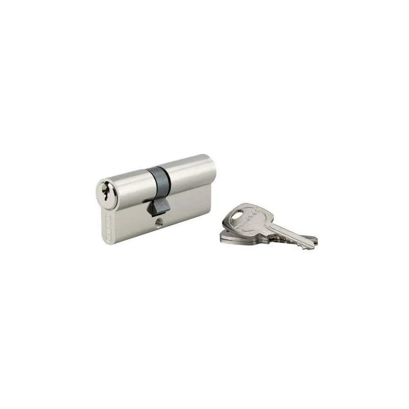 Cylinder PROFILE STD, nickel-plated brass, 30x40 mm, 3 keys