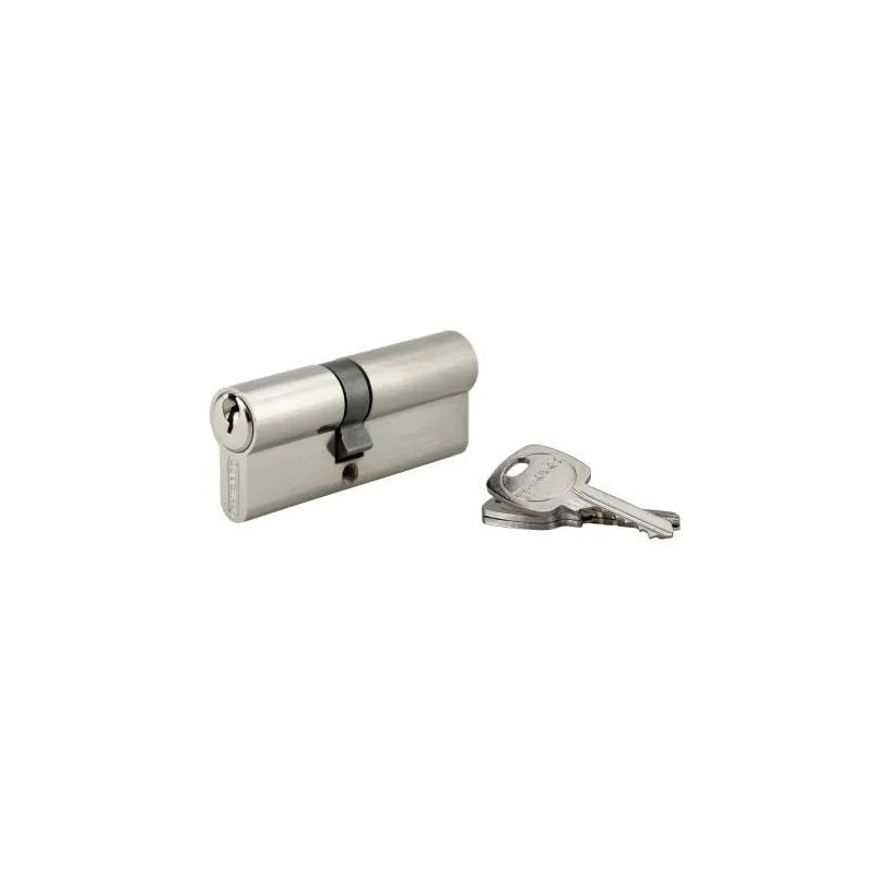 Cylinder PROFILE STD, nickel-plated brass, 35x45 mm, 3 keys