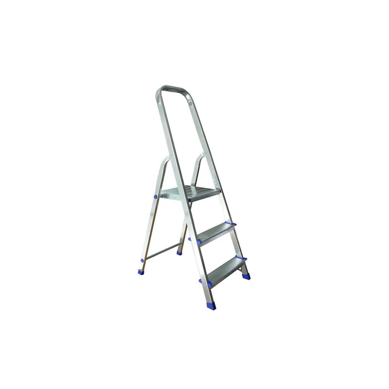 VERITT steel/aluminium 3-step stepladder