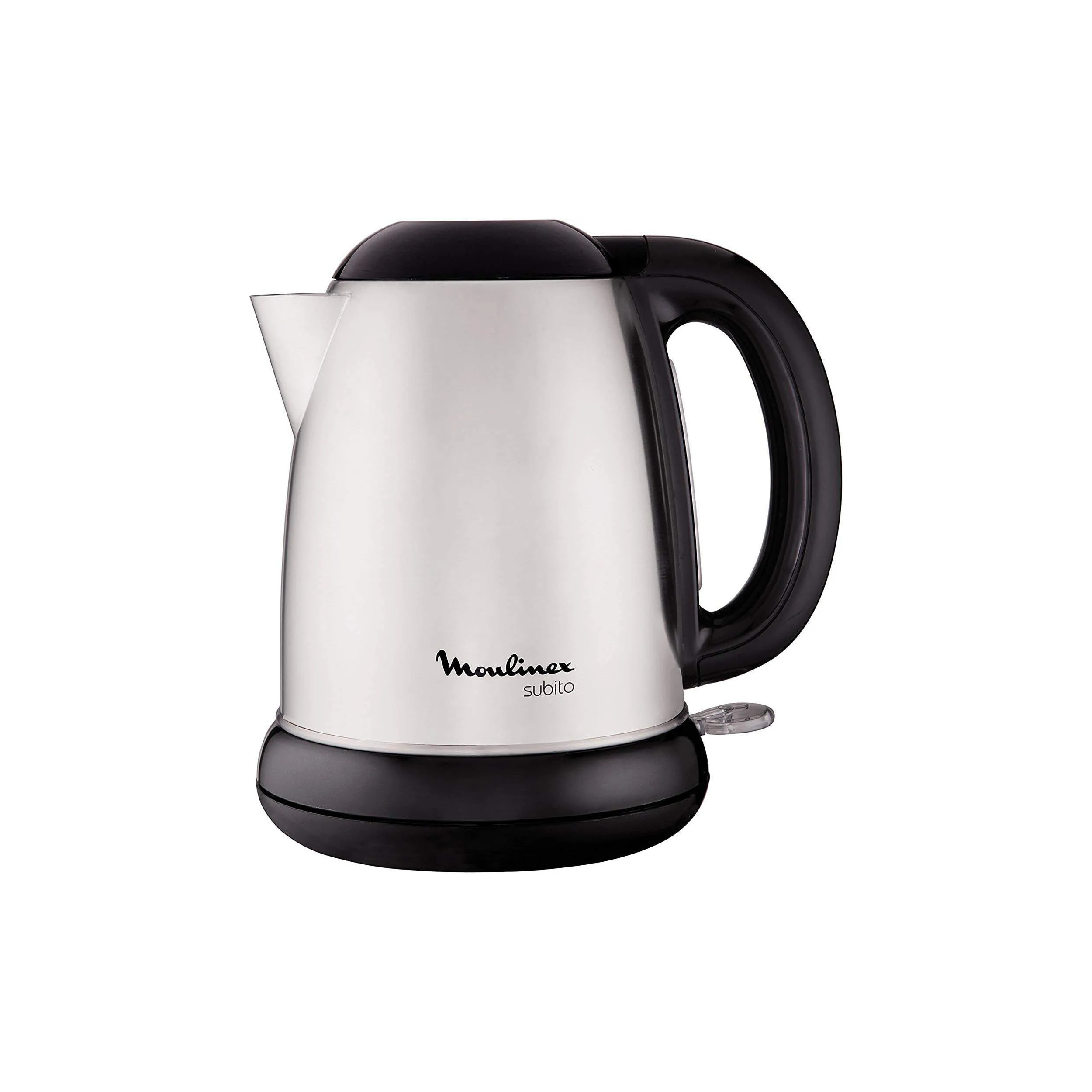 Bouilloire Moulinex électrique Subito, 1.7l, noire et inox