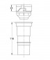 Adaptador de 4,5 litros para el tanque Grohe GD2