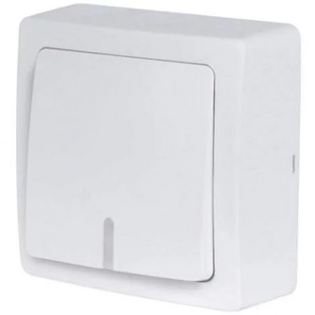 Surface-mounted illuminated pushbutton switch, 10A 250V, BLOK series