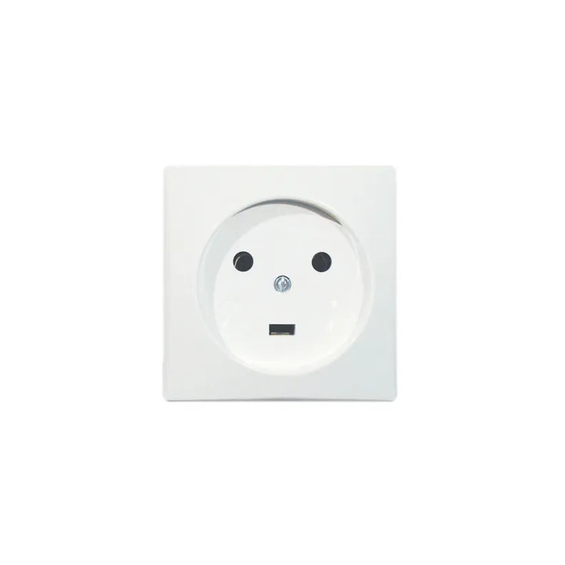 White power socket, 2 poles plus earth, 20A 